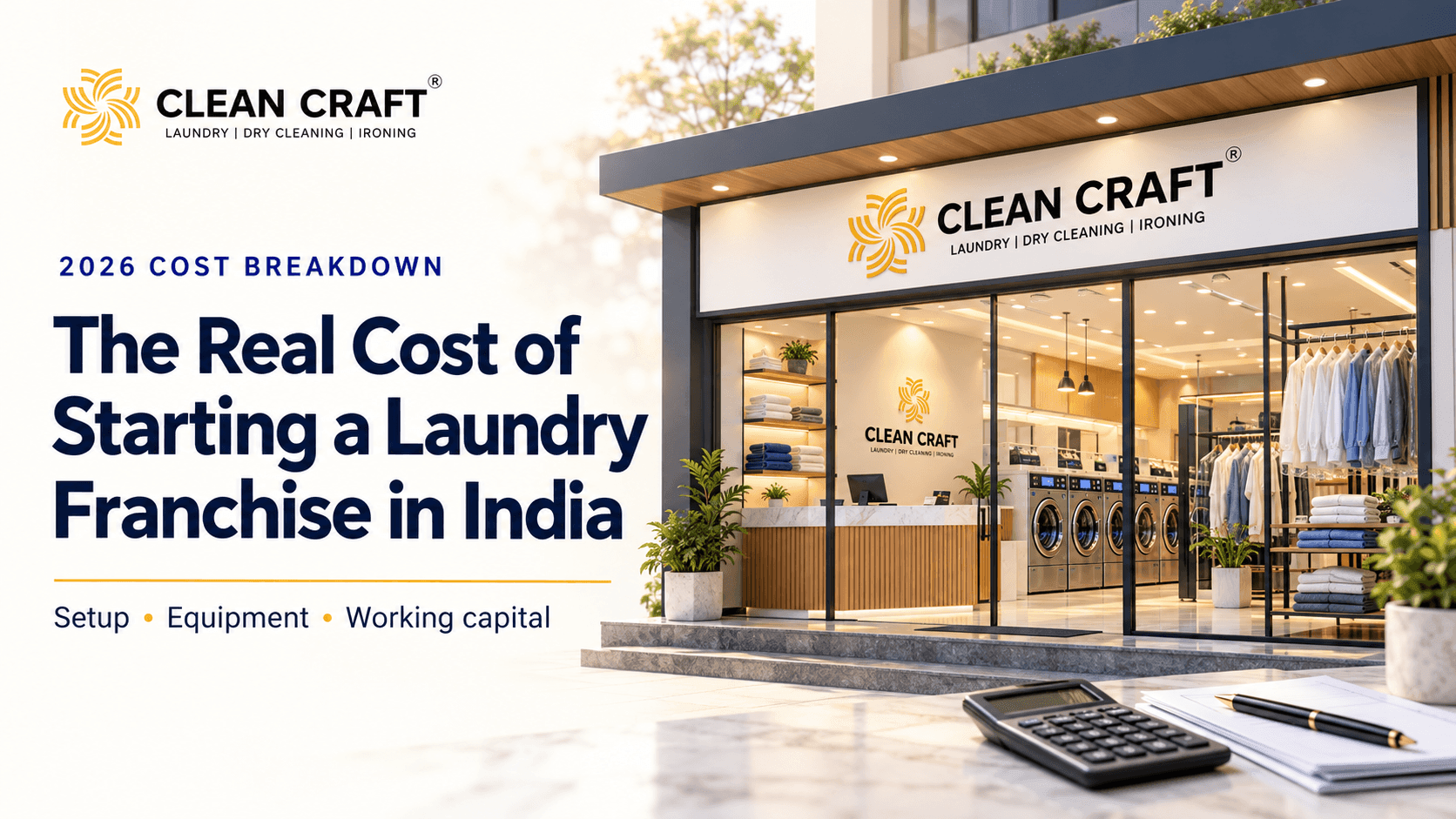  Real Cost of Starting a Laundry Franchise in India (2026)