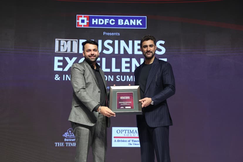 Economic Times Business Excellence Award Ceremony
