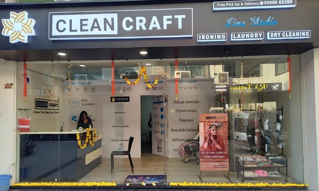Best laundry Franchise in India Cleancraft