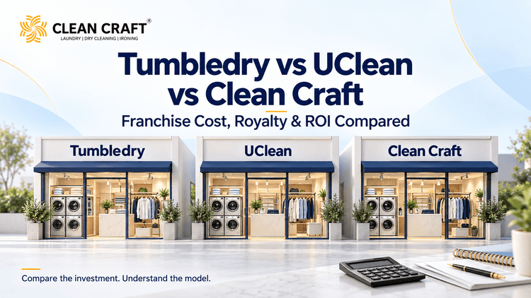 Tumbledry vs UClean vs CleanCraft: Cost & ROI Compared